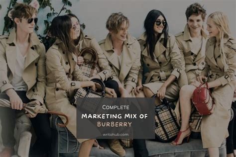 burberry promotional mix|burberry brand strategy.